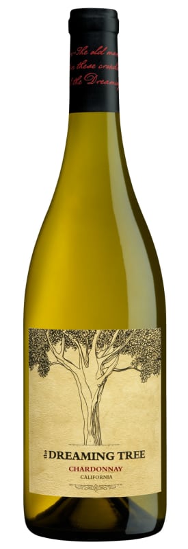 The Dreaming Tree Chardonnay 2015 Front Bottle Shot