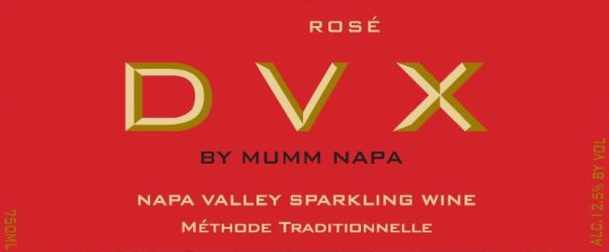 Mumm DVX Rose 2008 Front Label