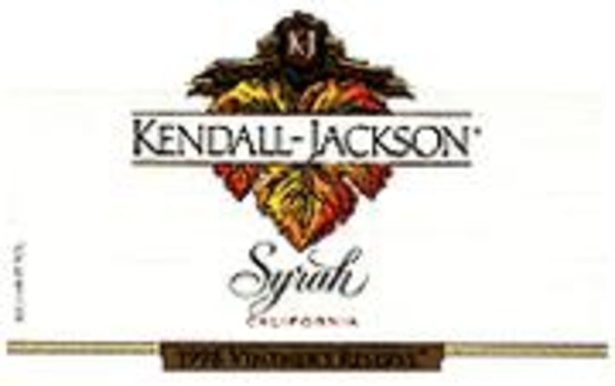 Kendall-Jackson Vintner's Reserve Syrah 1998 Front Label
