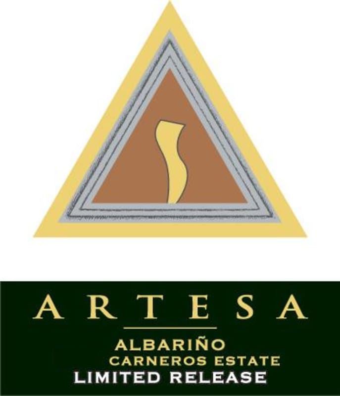 Artesa Limited Release Albarino 2012 Front Label