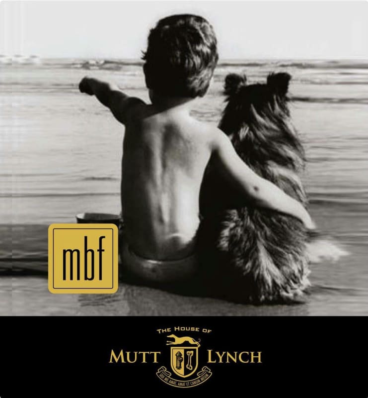 Mutt Lynch mbf Petite Sirah 2013 Front Label