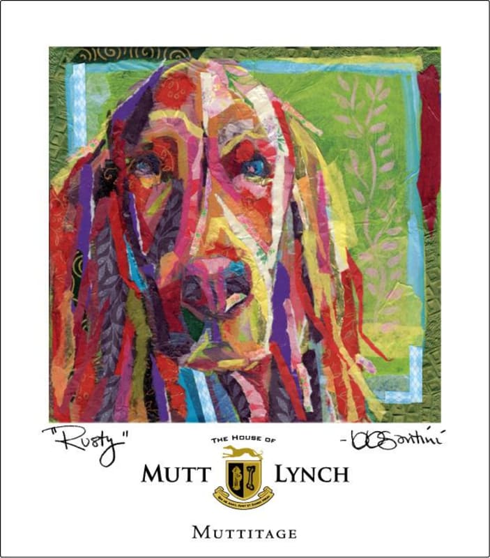 Mutt Lynch Rusty Muttitage Red 2008 Front Label