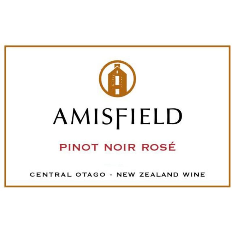 Amisfield Pinot Noir Rose 2016 Front Label