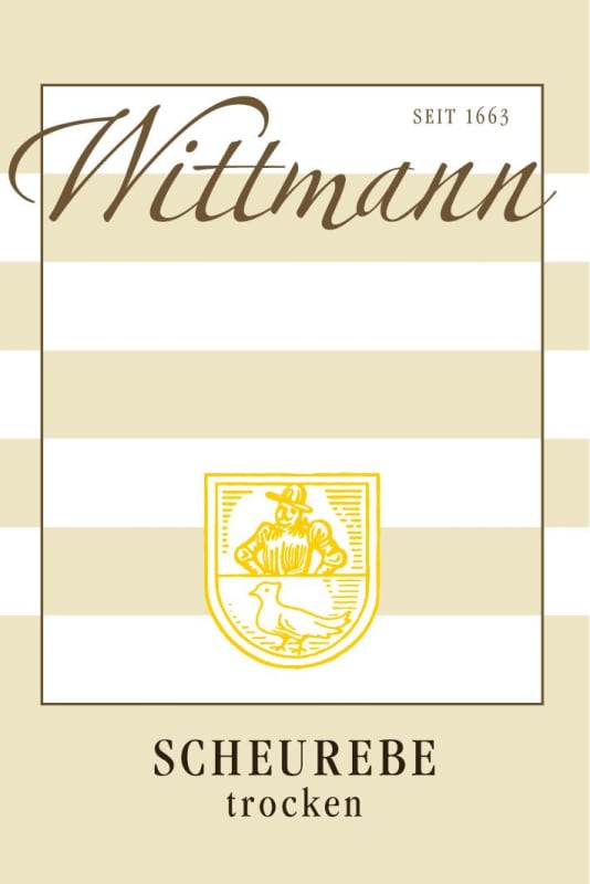Wittmann Scheurebe Trocken 2016 Front Label