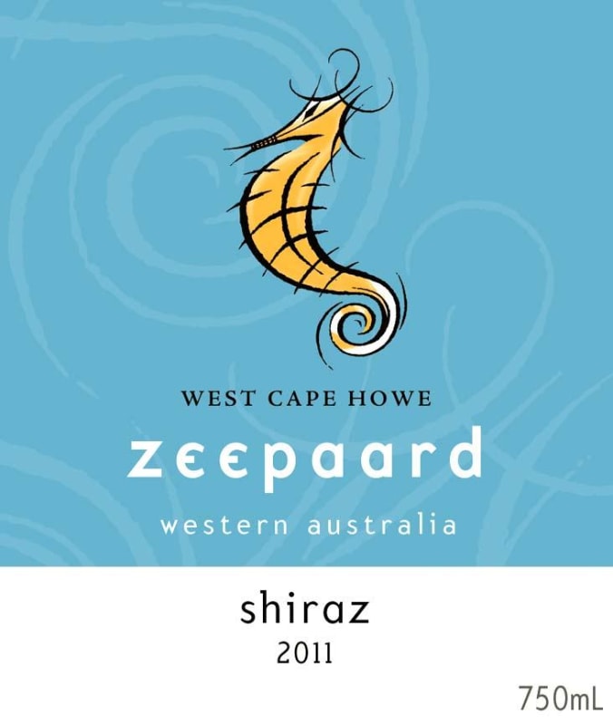 West Cape Howe Zeepard Shiraz 2011 Front Label