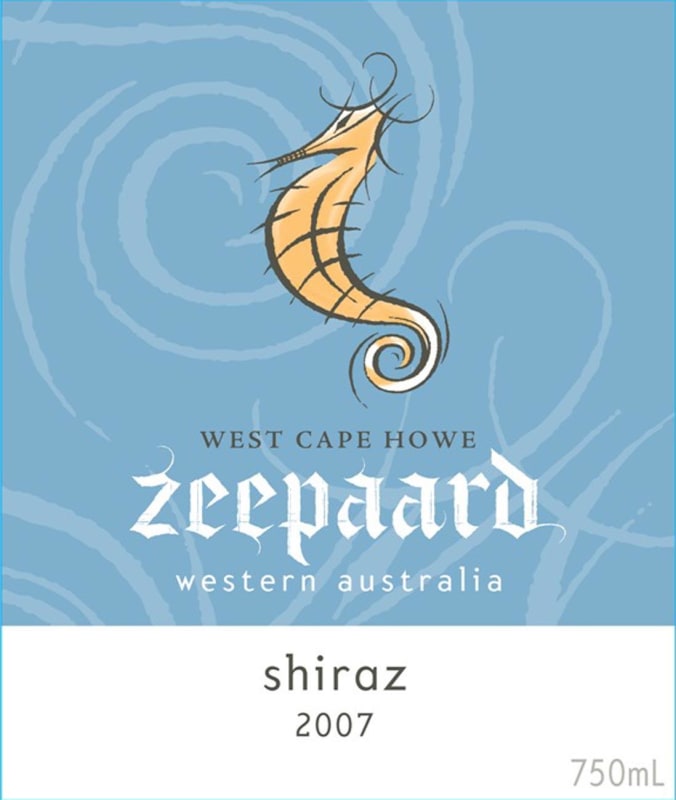 West Cape Howe Zeepard Shiraz 2007 Front Label