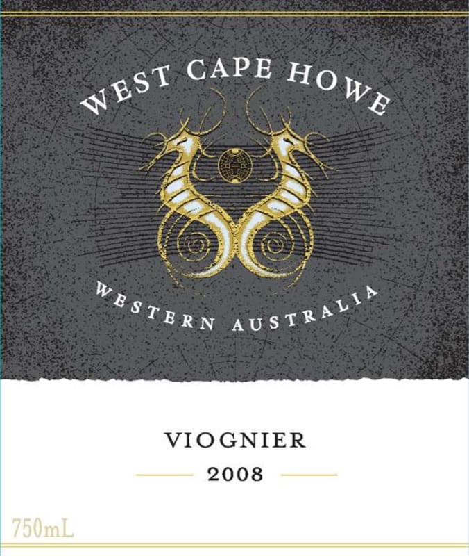 West Cape Howe Viognier 2008 Front Label