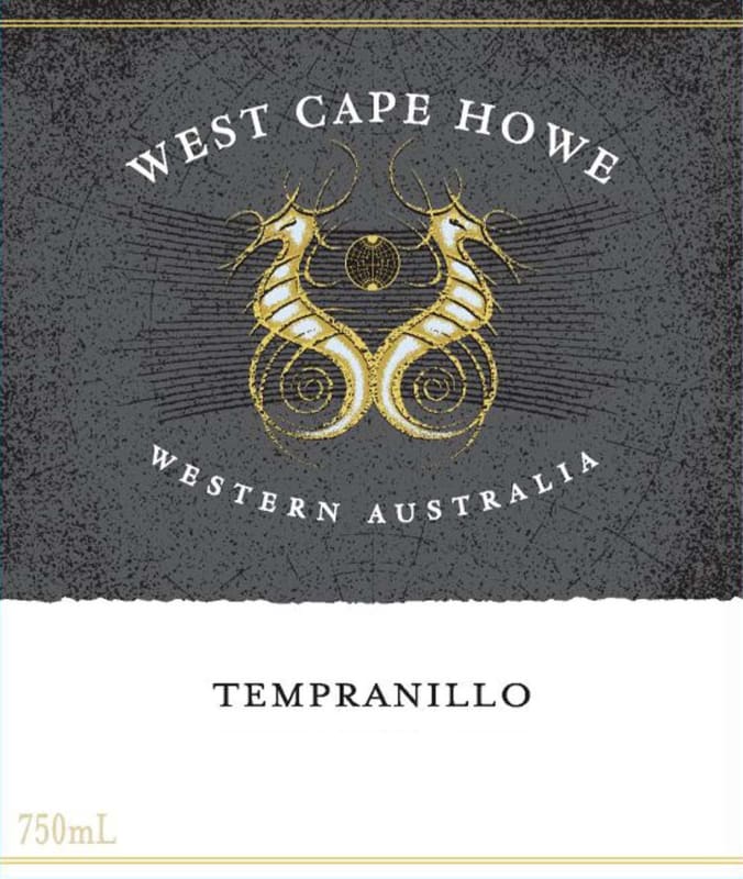 West Cape Howe Tempranillo 2010 Front Label