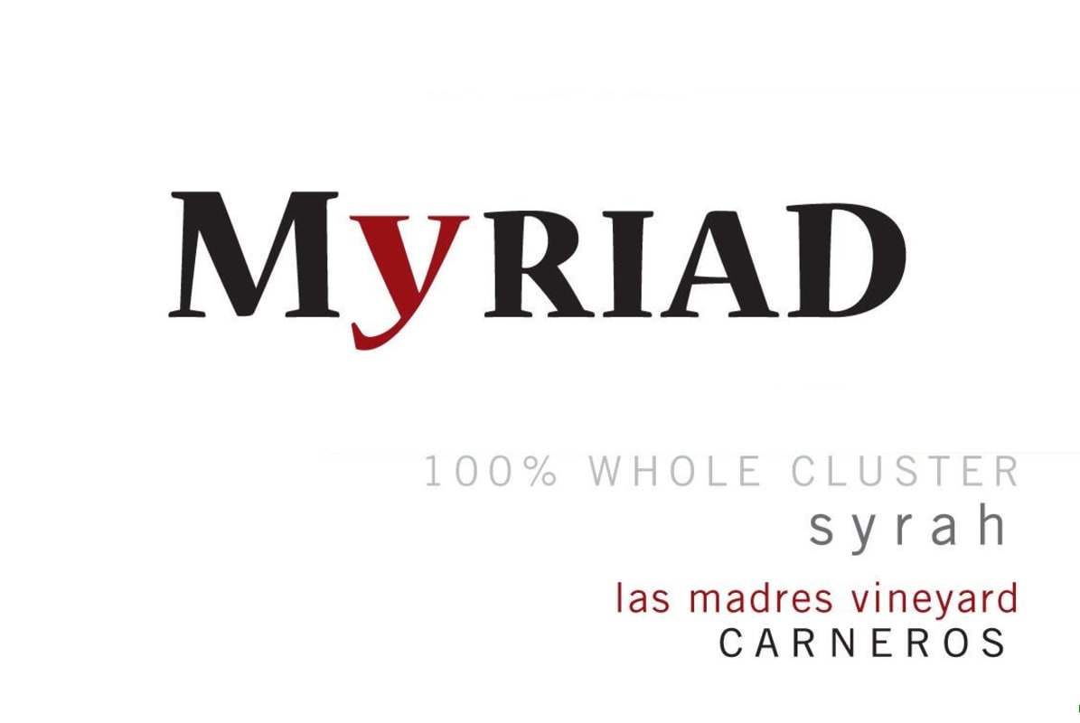 Myriad Cellars Las Madres Vineyard Esther Block Syrah 2009 Front Label