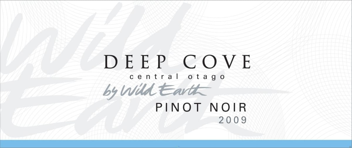 Wild Earth Deep Cove Pinot Noir 2009 Front Label