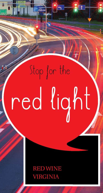 Naked Mountain Red Light 2014 Front Label