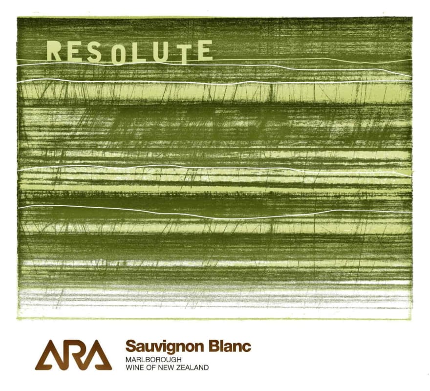 Ara Resolute Sauvignon Blanc 2014 Front Label