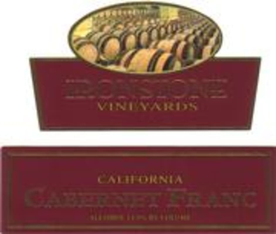 Ironstone Cabernet Franc 1996 Front Label