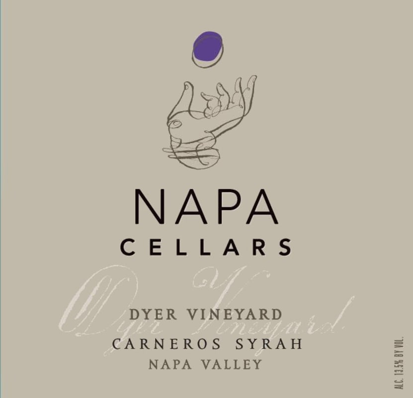 Napa Cellars Dyer Vineyard Syrah 2013 Front Label