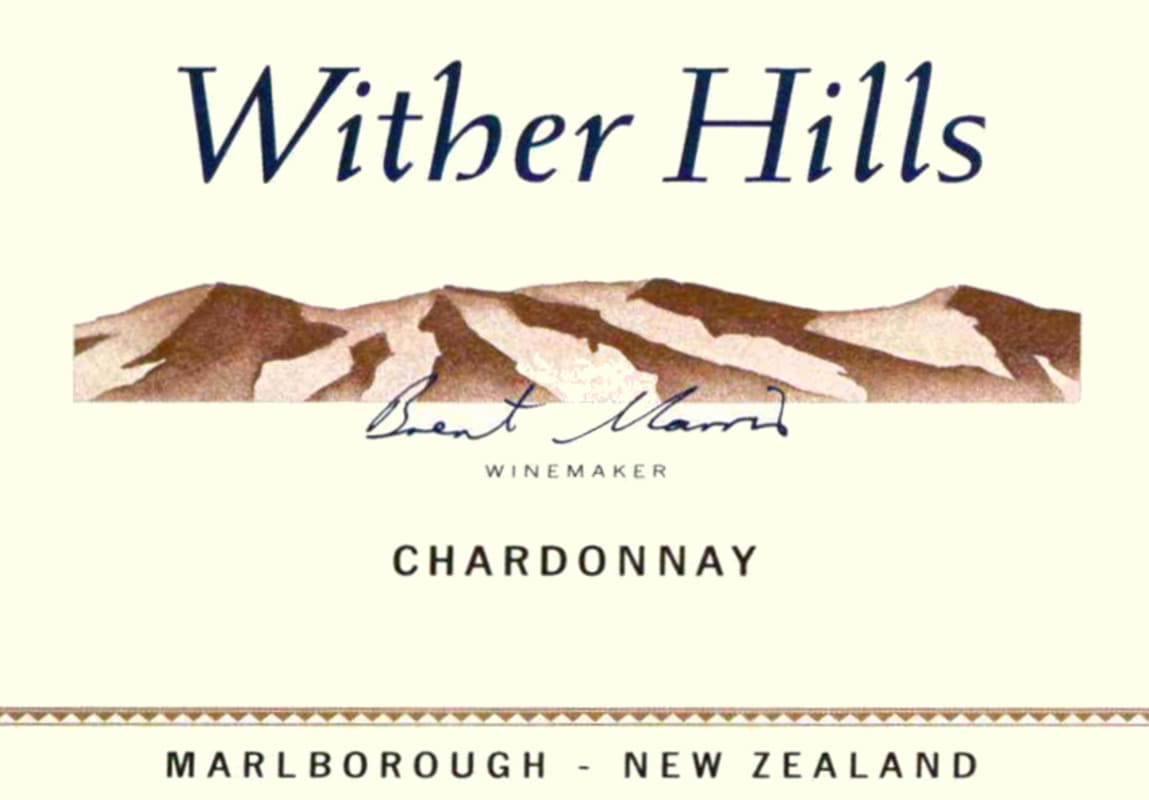 Wither Hills Chardonnay 2008 Front Label