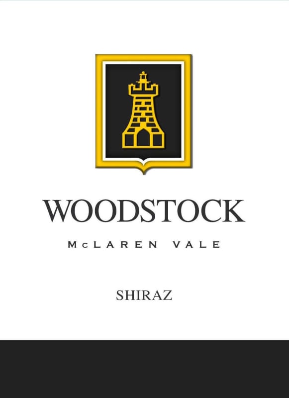 Woodstock Shiraz 2013 Front Label