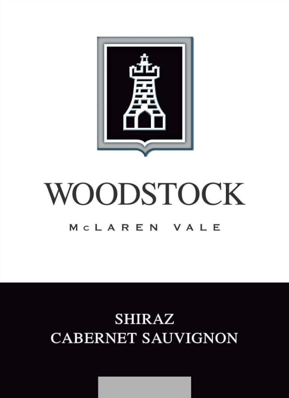 Woodstock Shiraz Cabernet Sauvignon 2014 Front Label