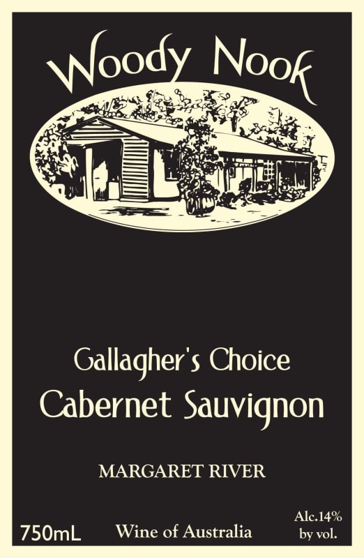 Woody Nook Cabernet Sauvignon 2004 Front Label