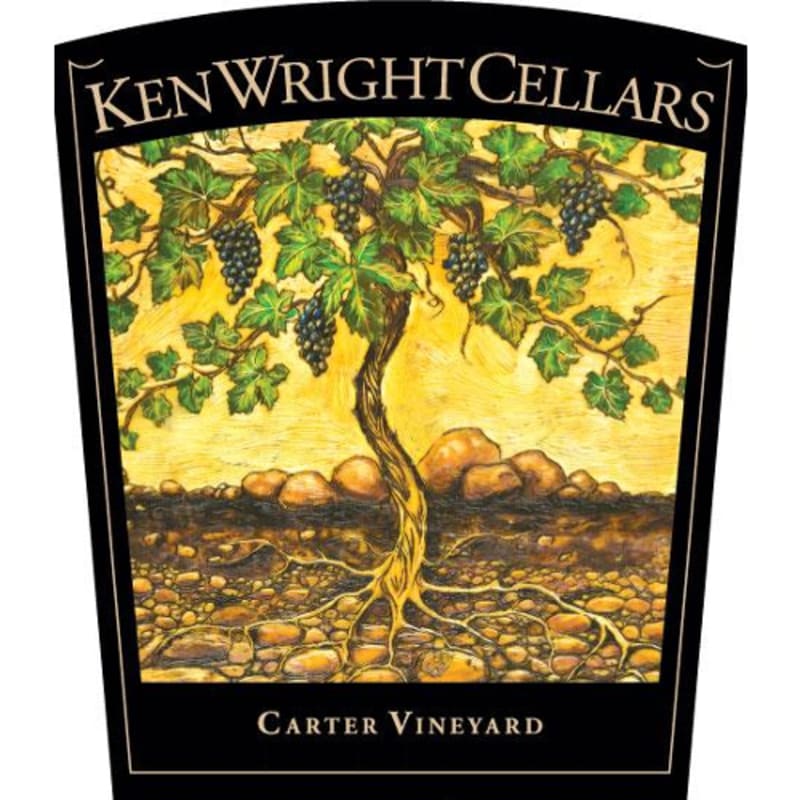 Ken Wright Cellars Carter Vineyard Pinot Noir (375ML half-bottle) 2015 Front Label