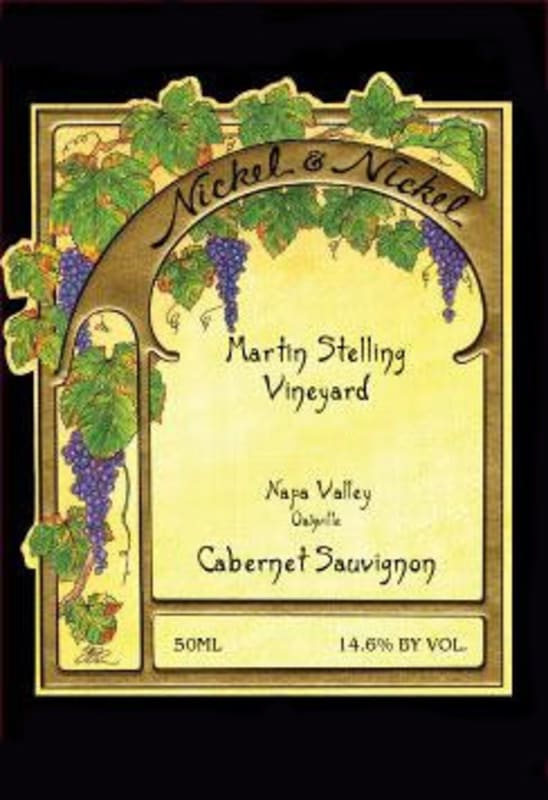 Nickel & Nickel Martin Stelling Vineyard Cabernet Sauvignon 2009 Front Label