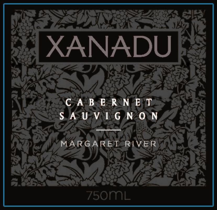 Xanadu DJL Cabernet Sauvignon 2012 Front Label