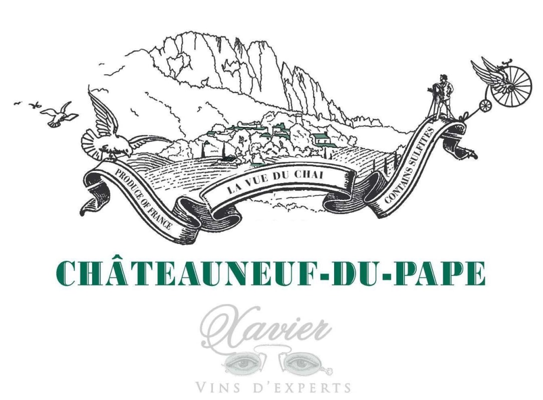 Xavier Vins Chateauneuf-du-Pape 2011 Front Label