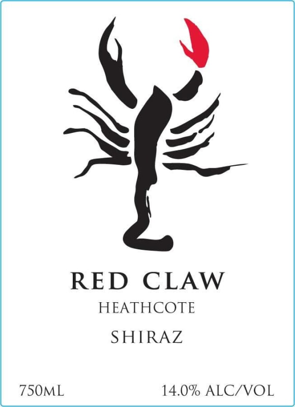 Yabby Lake Red Claw Shiraz 2014 Front Label