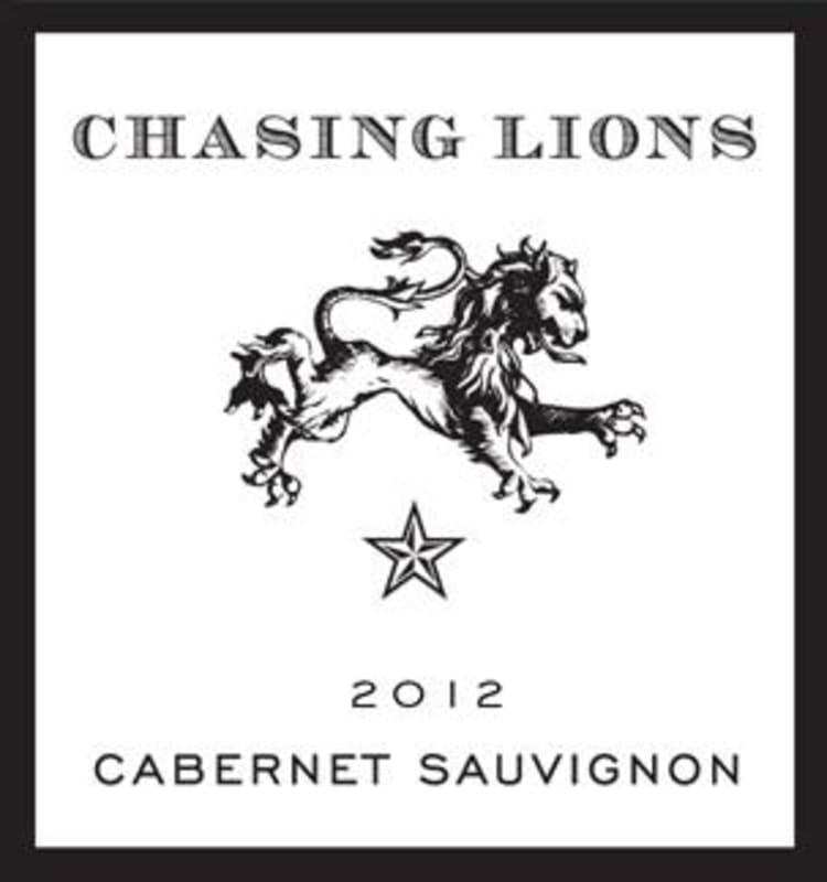 Nine North Wine Company Chasing Lions Red 2012 Front Label