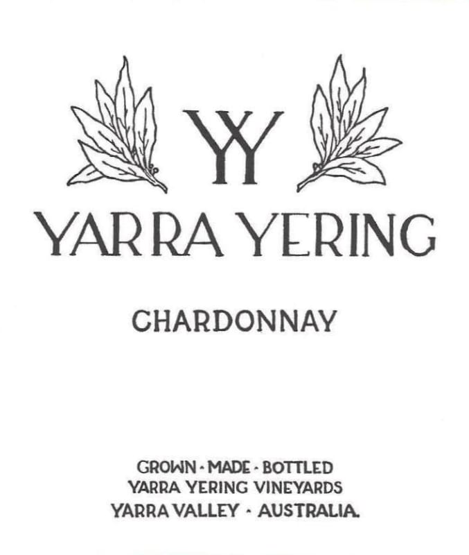 Yarra Yering Chardonnay 2014 Front Label