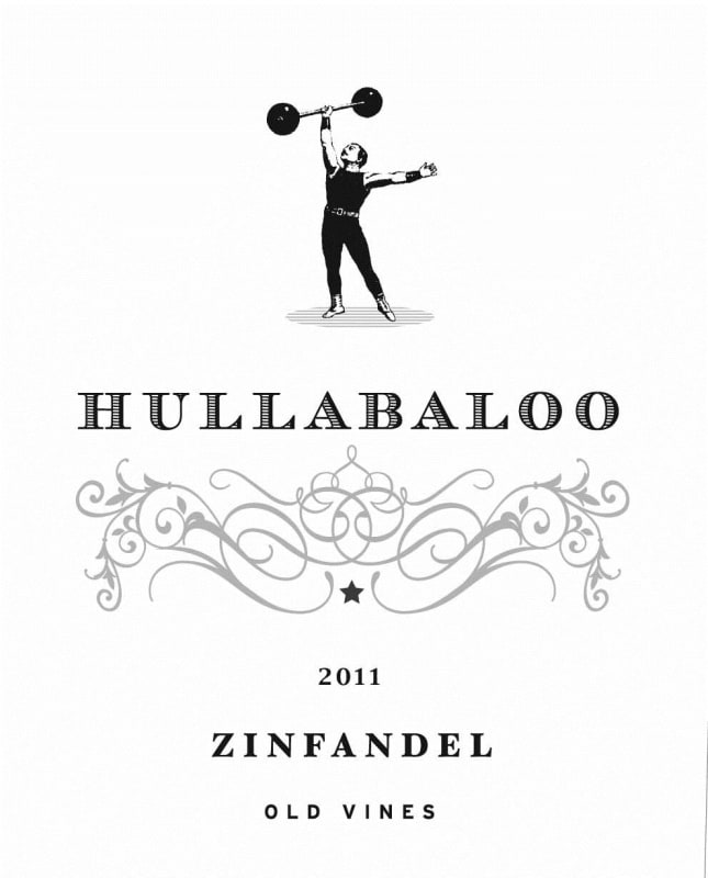 Nine North Wine Company Hullabaloo Old Vines Zinfandel 2011 Front Label