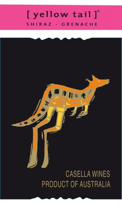 Yellow Tail Shiraz - Grenache 2014 Front Label