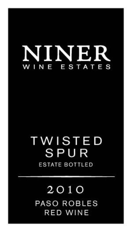 Niner Twisted Spur Red Wine 2010 Front Label