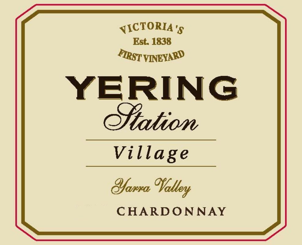 Yering Station Village Chardonnay 2014 Front Label