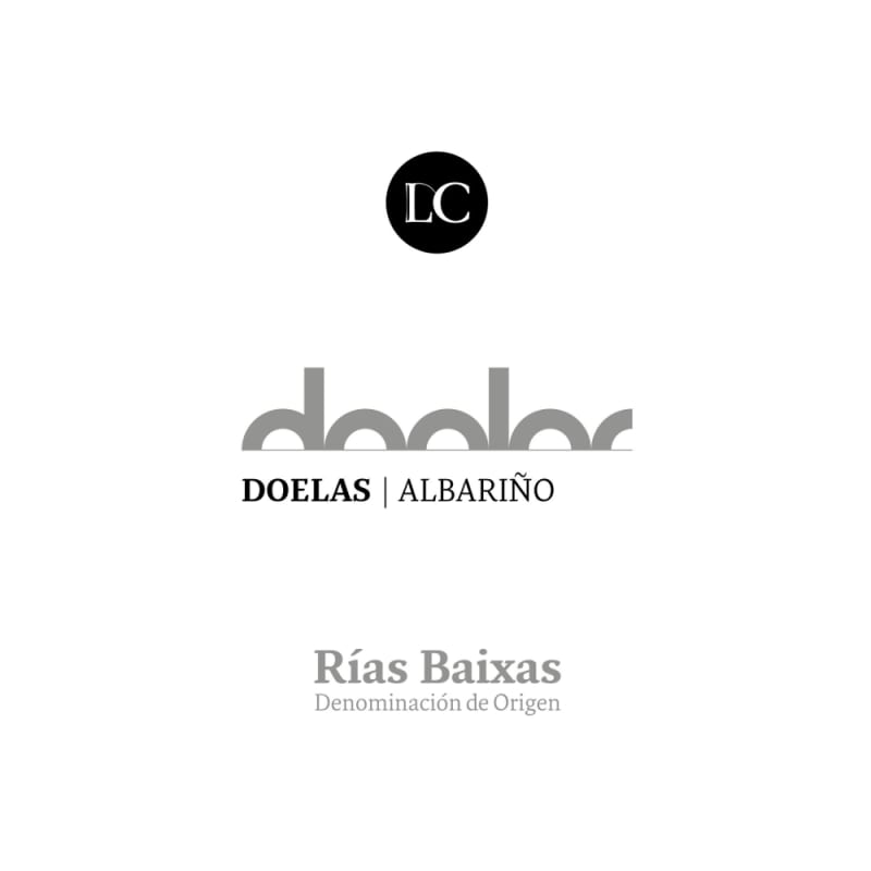 Doelas Rias Baixas Albarino 2015 Front Label