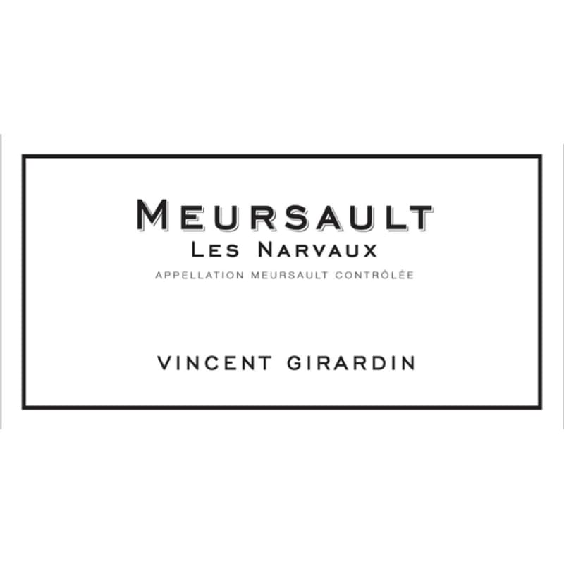 Vincent Girardin Meursault Les Narvaux 2014 Front Label