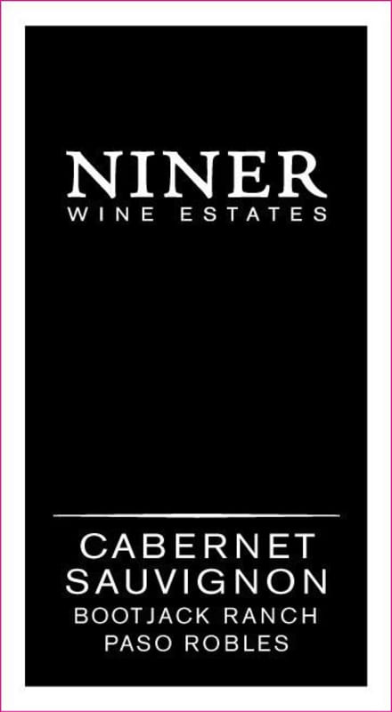Niner Bootjack Ranch Cabernet Sauvignon 2012 Front Label