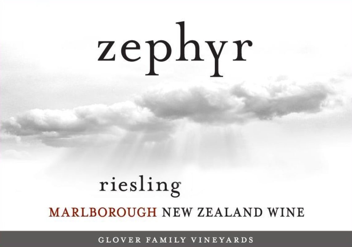 Zephyr Riesling 2011 Front Label