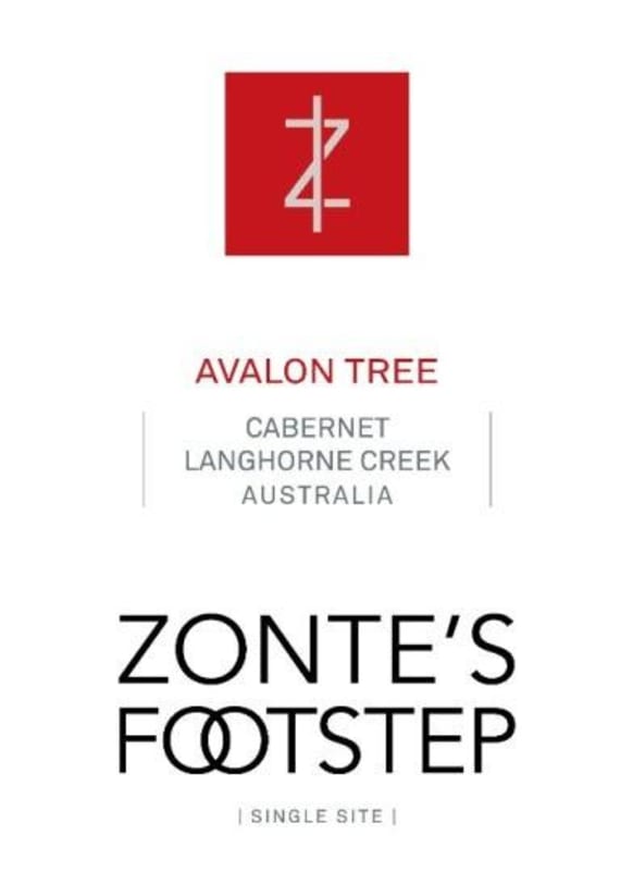 Zonte's Footstep Avalon Tree Cabernet Sauvignon 2012 Front Label