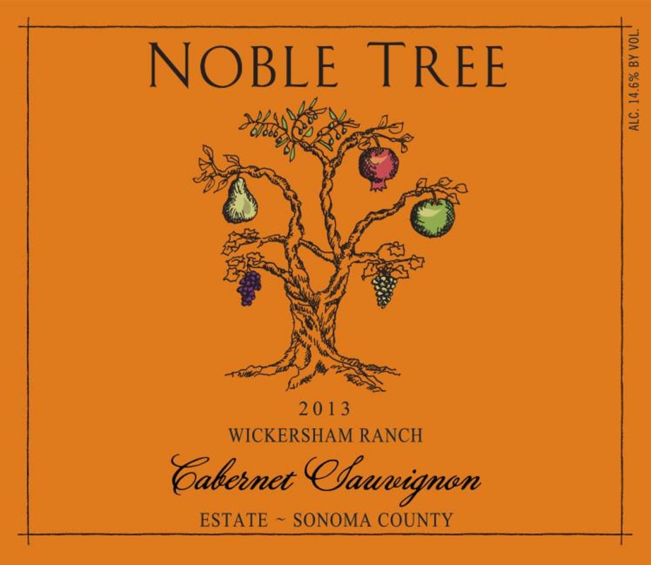 Noble Tree Cabernet Sauvignon 2013 Front Label