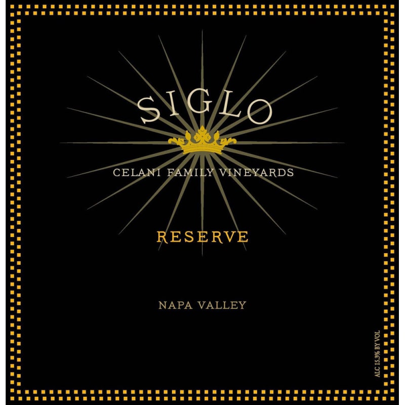 Celani Vineyards Siglo 2014 Front Label