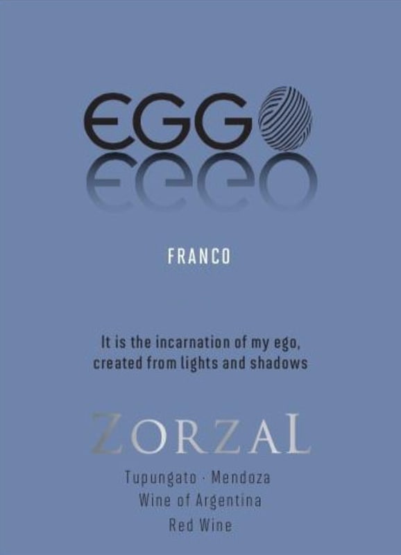 Zorzal Eggo Franco Cabernet Franc 2015 Front Label
