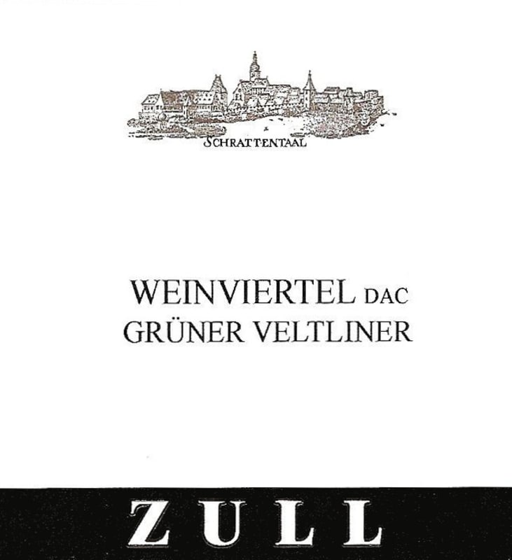 Zull Weinviertel Gruner Veltliner 2009 Front Label
