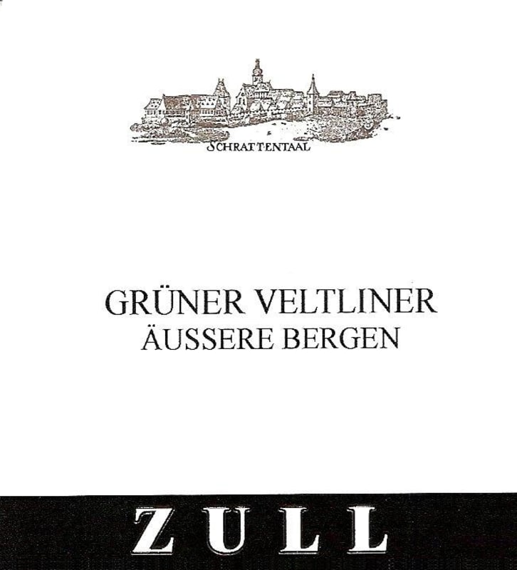 Zull Aussere Bergen Gruner Veltliner 2010 Front Label