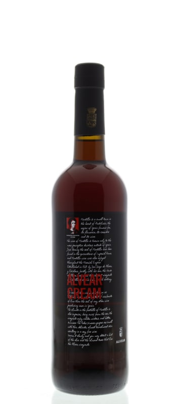 Alvear Cream Front Bottle Shot