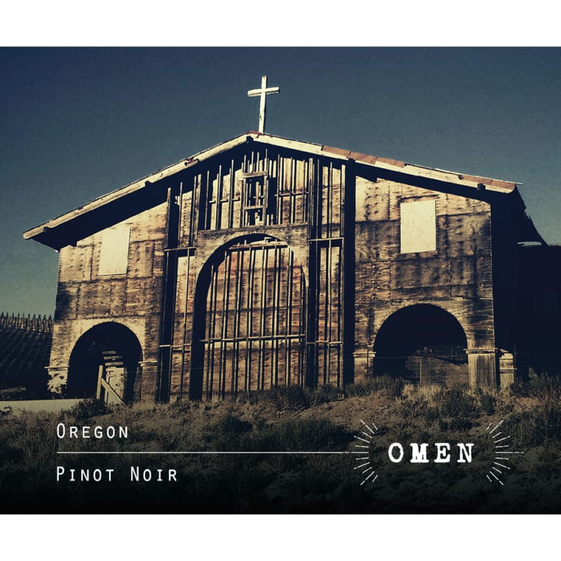 Omen Pinot Noir 2015 Front Label