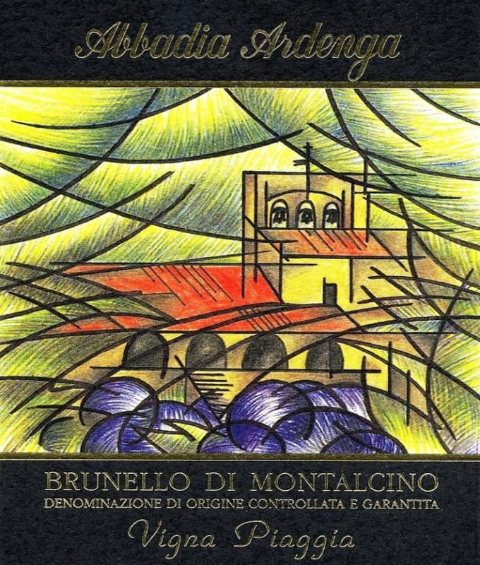 Abbadia Ardenga Brunello di Montalcino Vigna Piaggia 2009 Front Label