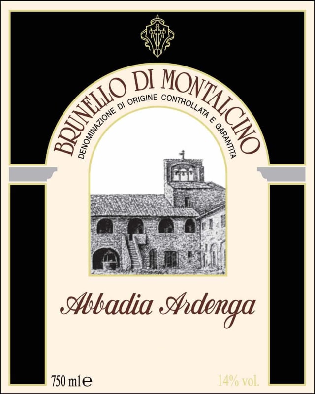 Abbadia Ardenga Brunello di Montalcino 2011 Front Label