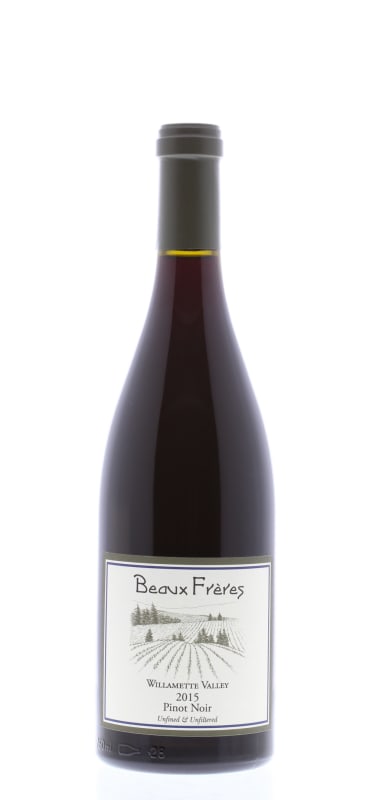 Beaux Freres Willamette Valley Pinot Noir 2015 Front Bottle Shot