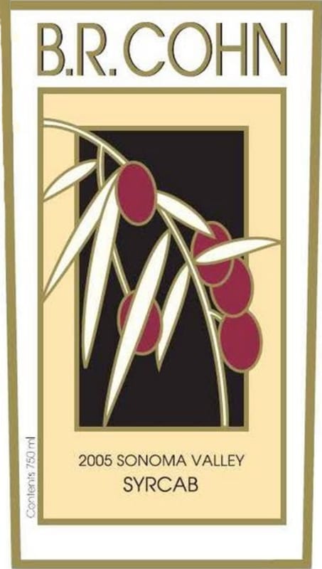 B.R. Cohn SyrCab Red Blend 2005 Front Label