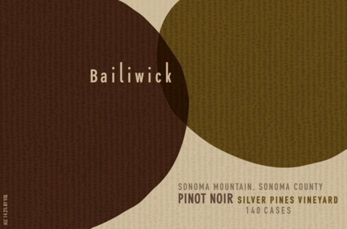 Bailiwick Bailiwick Silver Pines Vineyard Pinot Noir 2011 Front Label